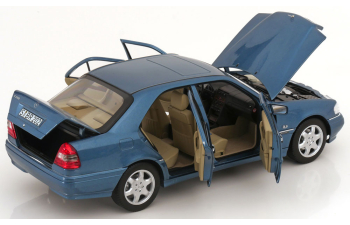 MERCEDES-BENZ C 200 W202 Saloon (1997-2000), light blue-metallic
