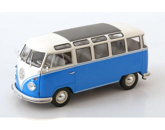 VOLKSWAGEN T1 Samba bus (1962), blue white