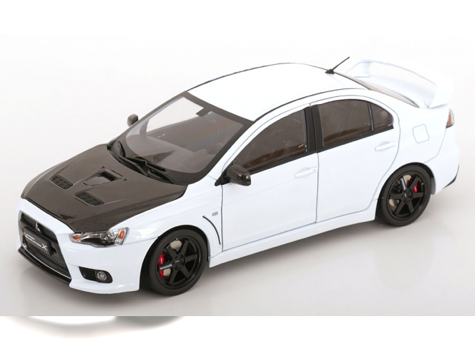 MITSUBISHI Lancer Evo X, white carbon