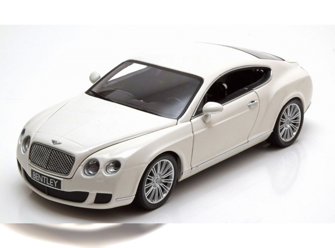 BENTLEY Continental GT (2008), white