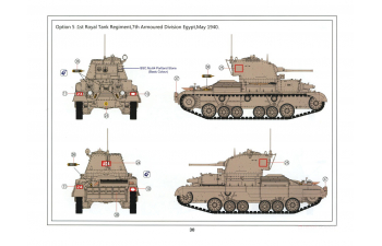 Сборная модель Cruiser Tank Mk. I, A9 Mk.1