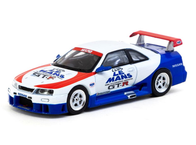 NISSAN Nismo GT-R LM (1995), blue/white/red