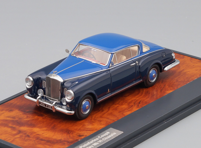 BENTLEY MkVI Pininfarina Coupe 1952 Dark Blue/Blue