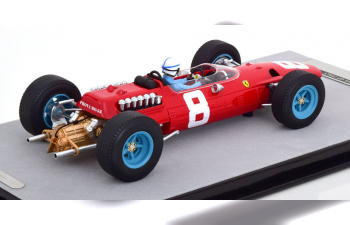 FERRARI F1 512 N 8 Italy Gp (with Pilot Figure) 1965 John Surtees, Red