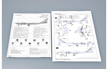 Сборная модель Российский стратегический бомбардировщик Ту-95МС (Bear-H)