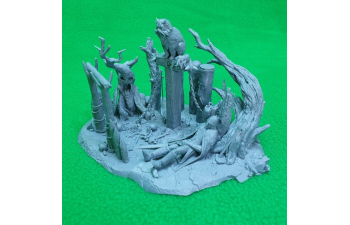 Сборная модель Миниатюра "Кот Баюн"