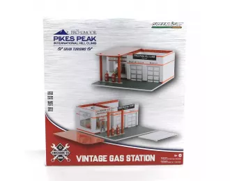 ACCESSORIES Set Officina Garage Mechanic's Corner Pikes Peak Station, White Red