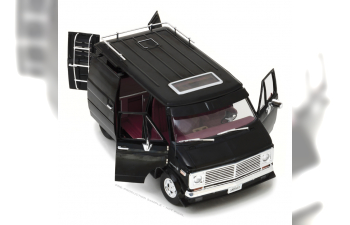 CHEVROLET G-Series Van (1976), black