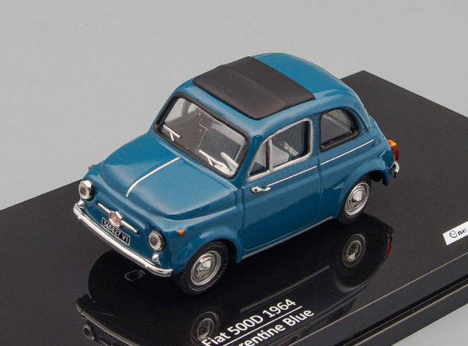 FIAT 500 D 1964, blue