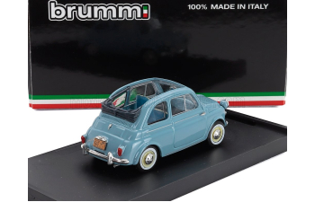 FIAT 500 America Aperta Open (1958), Celeste Chiaro - Light Blue