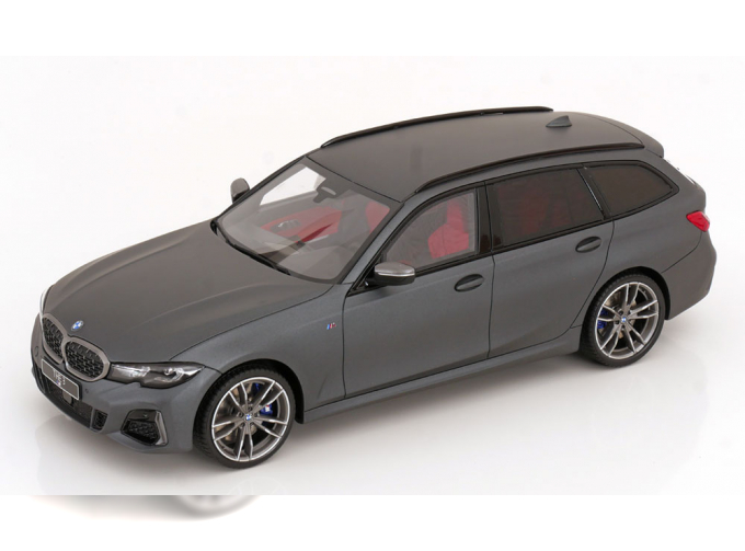 BMW M340i XDrive Touring (2019), matt-grey-metallic