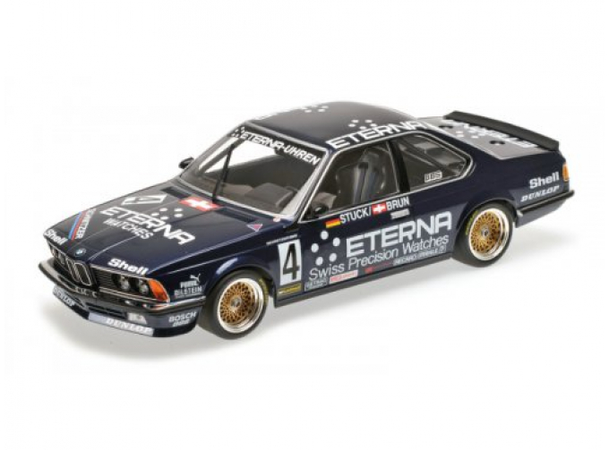 BMW 635 CSI - SCHNITZER ETERNA - H.J. STUCK/W.BRUN - 3RD PLACE GRAND PRIX BRNO 1983