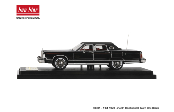 LINCOLN Continental Town Car (1979), black
