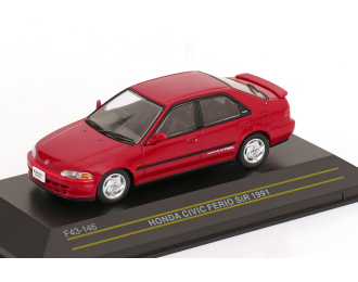 HONDA Civic Ferio Sir VTEC (1991), красный