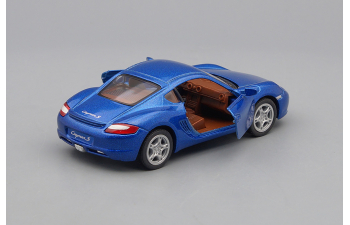 PORSCHE Cayman S, blue metallic