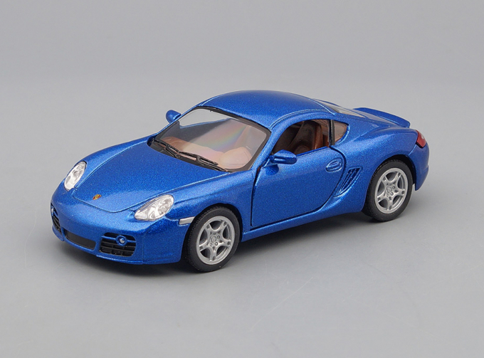 PORSCHE Cayman S, blue metallic