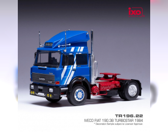 IVECO FIAT TurboStar 190-38 седельный тягач (1984), Blue