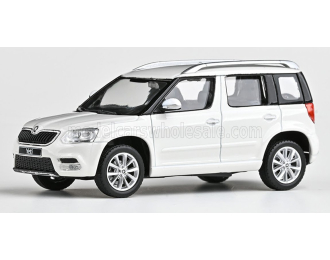 SKODA YETI SUV Facelift (Restayling) (2013), white
