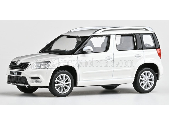 SKODA YETI SUV Facelift (Restayling) (2013), white