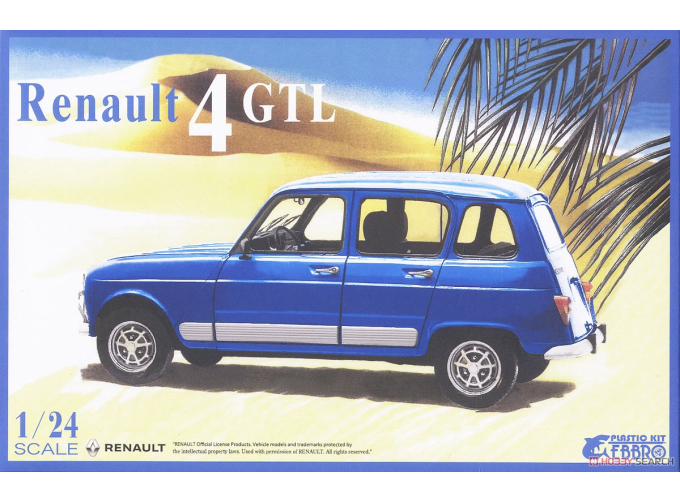 Сборная модель Renault 4 GTL