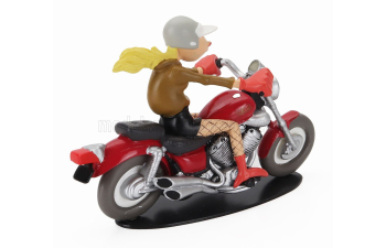 YAMAHA 5.35 Virago Eva Nikesseba - Motorcycle, Red Grey