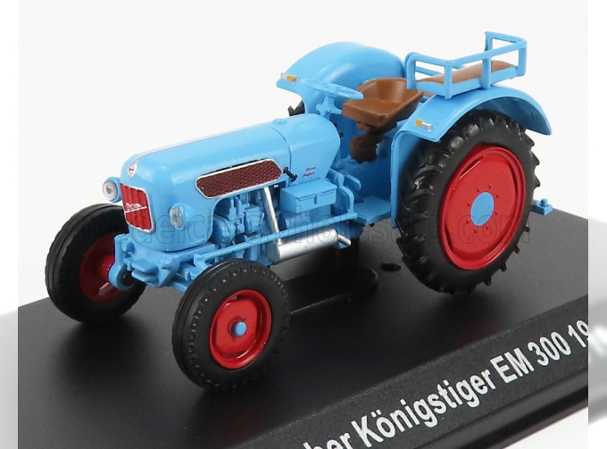 EICHER Konigstiger Em300 Tractor 1960 - Con Vetrina - With Showcase, Light Blue