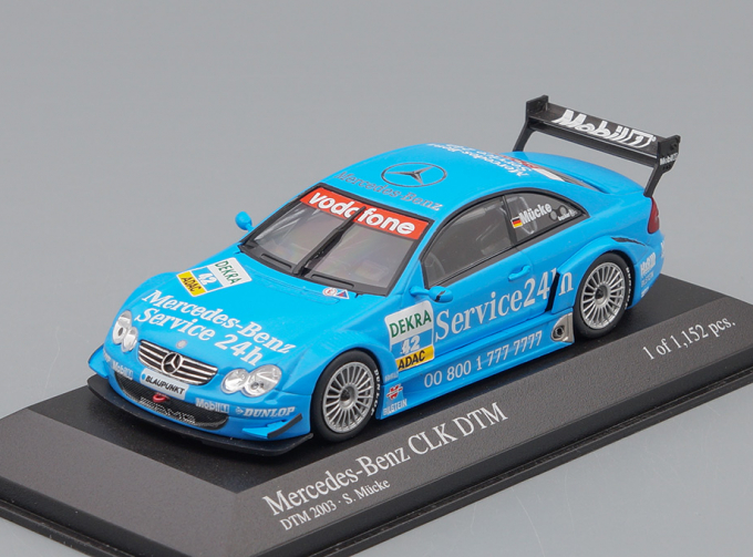 MERCEDES-BENZ CLK DTM 2003 Team Rosberg 'Service 24H' #42 Stefan Muecke