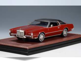 LINCOLN Continental Continental Mark IV (1972) Red Moondust Poly