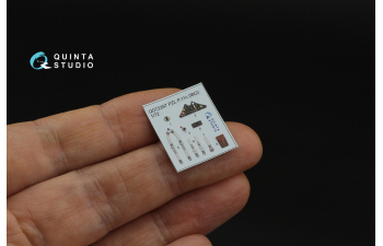 3D Декаль интерьера кабины PZL P.11c (IBG)