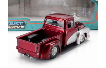 FORD F-100 Pick-up Custom With Fuel Pump (1956), Red Silver