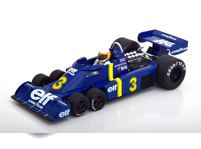 TYRRELL P34-2 #3 "Team Elf Tyrrell" J.Scheckter победитель GP Sweden Formula 1 (1976)