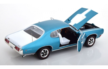 PONTIAC Gto Hard-top Royal Bobcat (1968), Turquoise