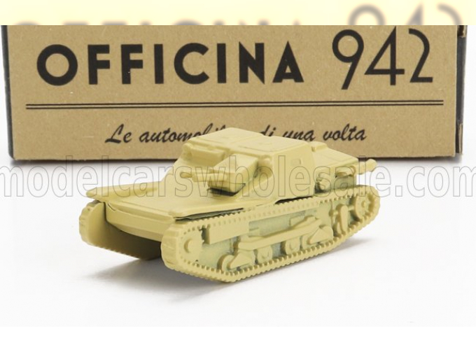 FIAT L3/33 Ansaldo Tank Carro Veloce (1933), Military Sand