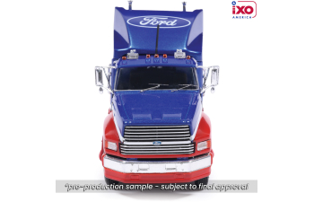 FORD AEROMAX Tractor Truck 3-assi (1990), blue/red