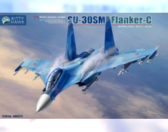 Сборная модель Истребитель Su-30SM Flanker-H