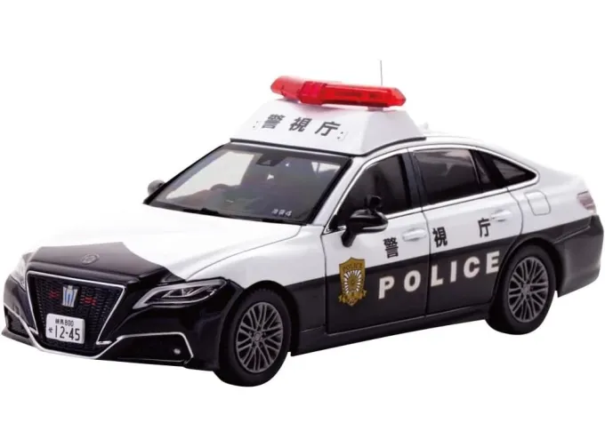 TOYOTA Crown Hybrid (AZSH21) *Police Car Tokyo MPD* (2023), black / white