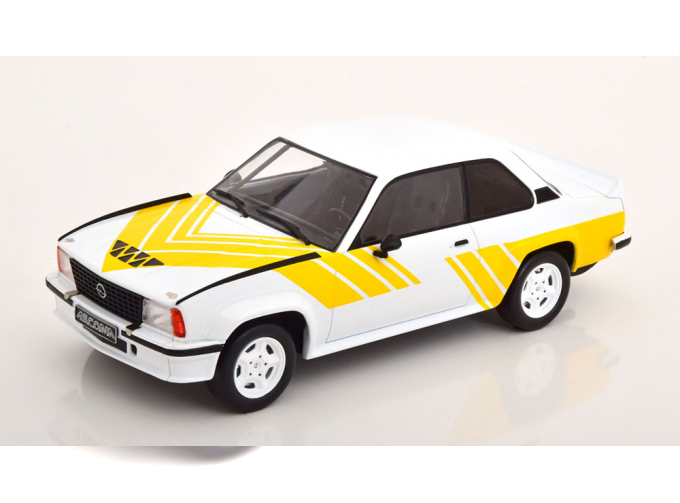 OPEL Ascona B 400 (1982), white yellow