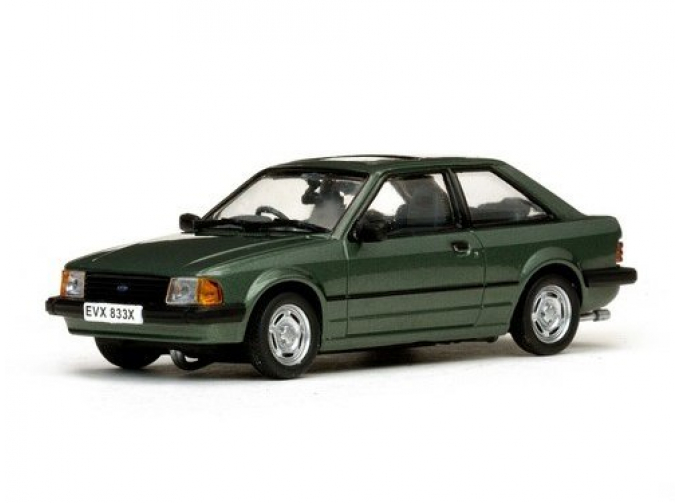 Ford Escort Mk III GL RHD 1981 зеленый