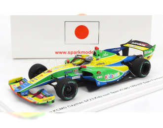 DALLARA Sf23 Toyota Trd01f Team Kcmg N7 Super Formula Season (2023) Kamui Kobayashi, Green Yellow