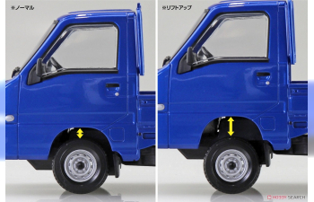 Сборная модель Subaru Sambar Truck (wr blue limited)