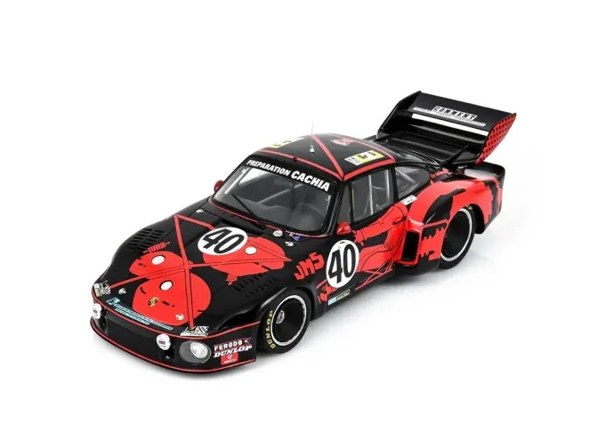 PORSCHE 935 2.9l F6 Turbo Team Jms Racing №40 3rd 24h Le Mans Claude Ballot Lena - Peter Gregg (1977), Red Black