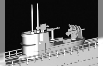 Сборная модель Немецкая ДПЛ U-boat Type IX C