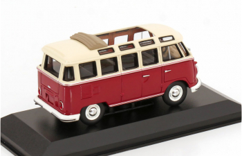 VOLKSWAGEN Bus T1 Samba (1963), red creme