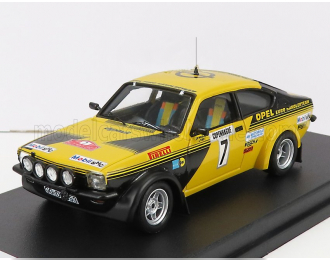 OPEL Kadett Gt/e (night Version) №7 Rally Montecarlo (1977) J.p.Nicolas - J.Todt, Yellow Black