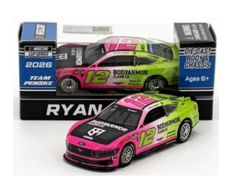 FORD Mustang #12 Ryan Blaney *Bodyarmor Flash I.V.*, pink/green 2026