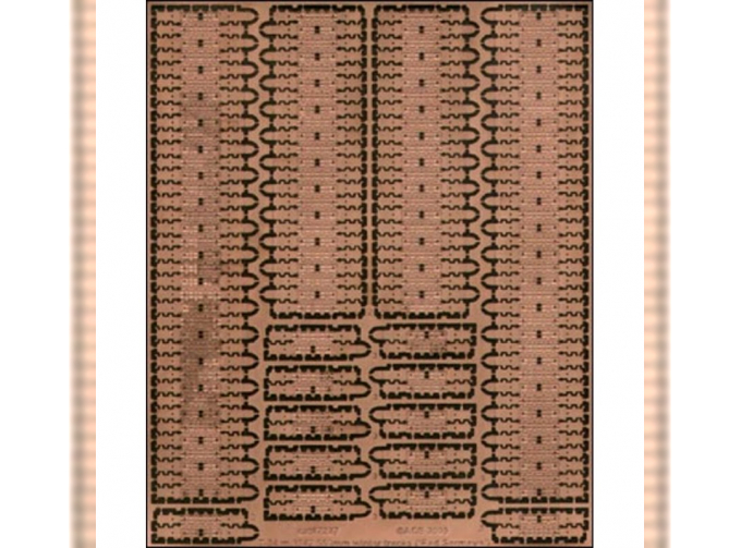 Набор фототравления "траки для Т-34 (1942 год) 550 мм"