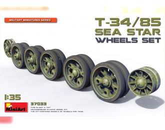 Сборная модель Т-34/85 SEA STAR Wheels Set