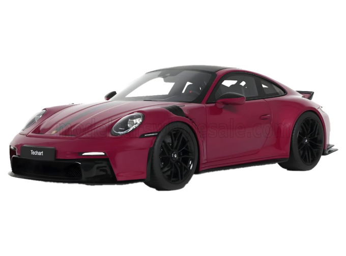 PORSCHE TechArt GT3 Touring *Resin serie* (2025), rubystone red