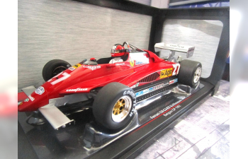 FERRARI 126C2 №27 Scuderia Ferrari SpA SEFAC Formula 1, Belgian GP, G.Villeneuve (1982)