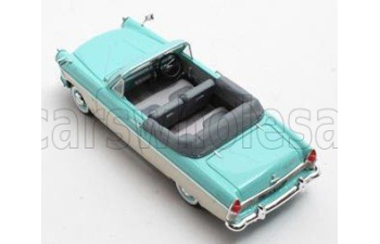 FORD Zodiac MKII 206E Cabriolet Open (1958), turquoise/white 